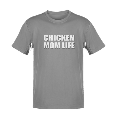 Unisex Chicken Mom Life Soft Cotton Tee - NYC Factory