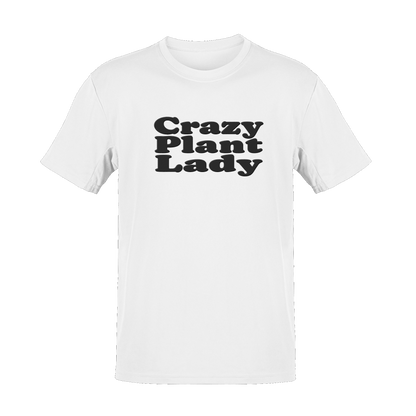 Unisex Crazy Plant Lady Soft Cotton Tee - NYC Factory