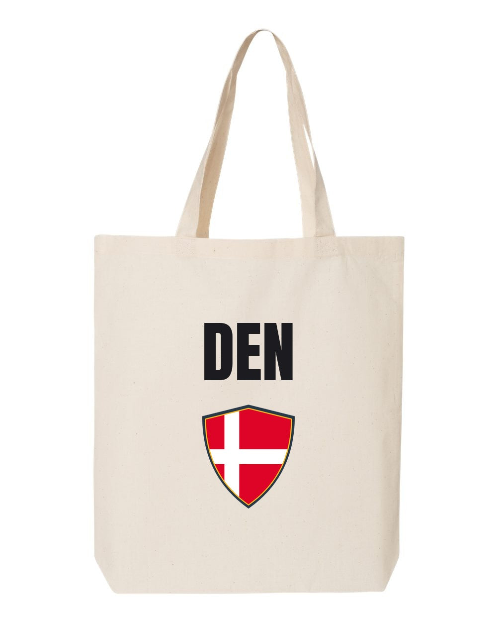Denmark Soccer Tote Bag — National Crest Badge | NYC Factory