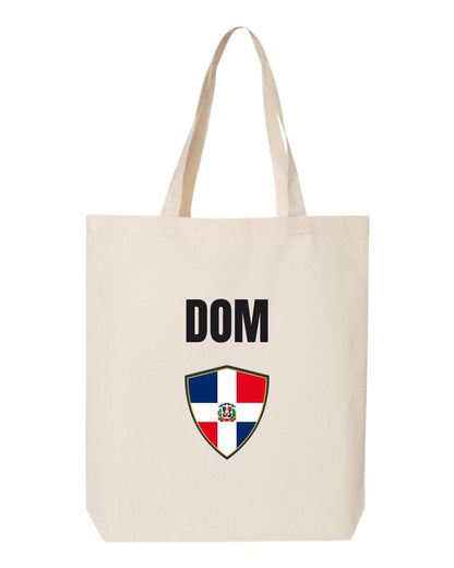 Dominican Republic Soccer Tote Bag — National Crest Badge | NYC Factory