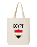 Egypt Soccer Tote Bag 2026 — Arched National Crest | NYC Factory