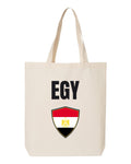Egypt Soccer Tote Bag 2026 — National Crest Badge | NYC Factory