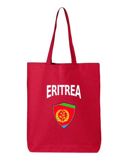 Eritrea Soccer Tote Bag — Arched National Crest | NYC Factory