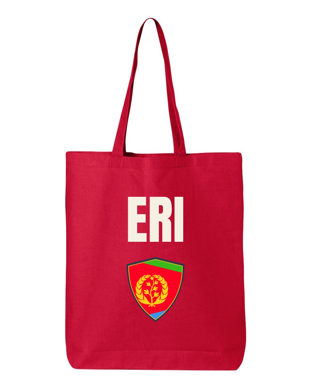 Eritrea Soccer Tote Bag — National Crest Badge | NYC Factory