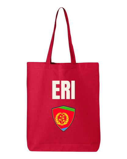 Eritrea Soccer Tote Bag — National Crest Badge | NYC Factory