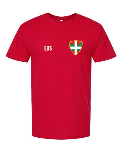 Euskadi Soccer Tee — Retro National Crest | NYC Factory