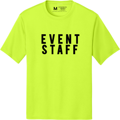 Professional Men’s Staff Tee | Double-Sided High-Visibility Print
