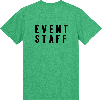 Professional Men’s Staff Tee | Double-Sided High-Visibility Print