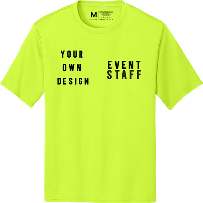 Professional Men’s Staff Tee | Double-Sided High-Visibility Print