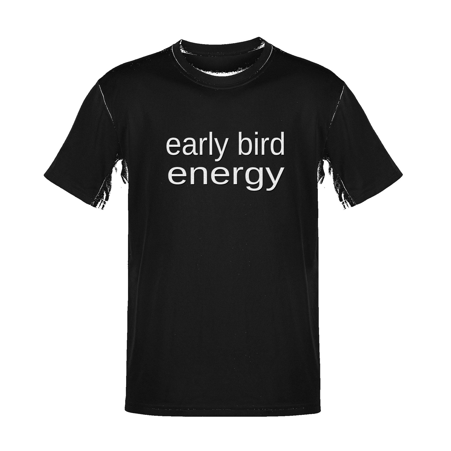 Unisex Early Bird Energy Soft Cotton Tee