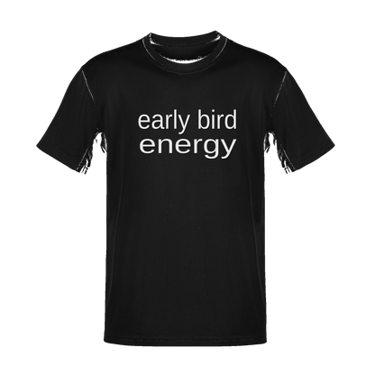 Unisex Early Bird Energy Soft Cotton Tee