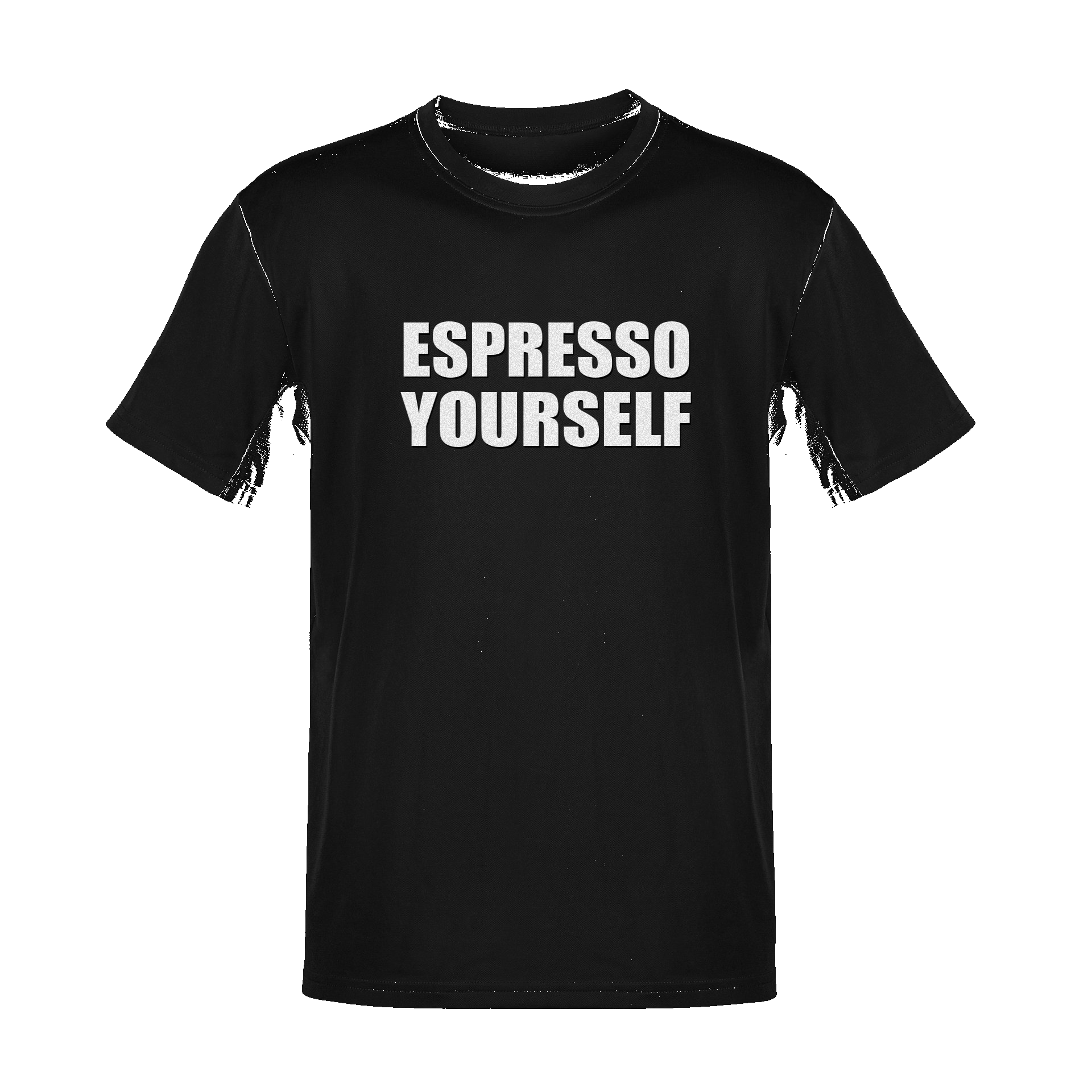 Unisex Espresso Yourself Soft Cotton Tee - NYC Factory