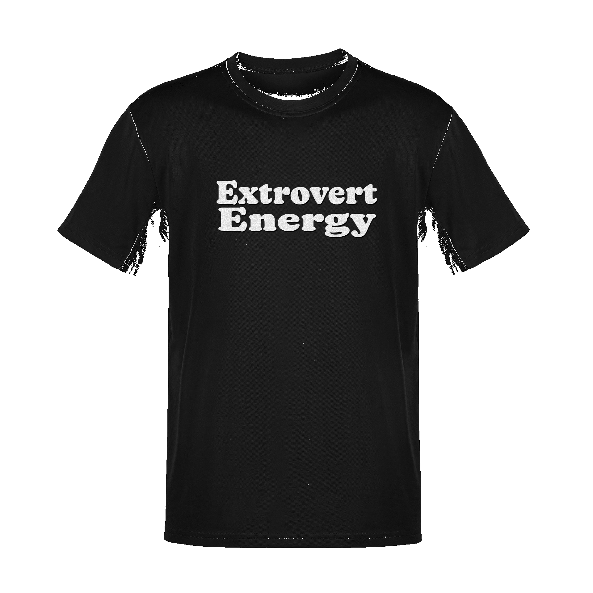 Unisex Extrovert Energy Soft Cotton Tee