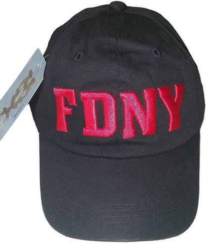 FDNY Men's Baseball Hat Officially Licensed Caps Fire Dept New York City