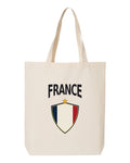 France Soccer Tote Bag 2026 — Arched National Crest | NYC Factory