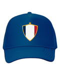 France Soccer Trucker Cap 2026 — Retro National Crest | NYC Factory