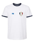 France Soccer Ringer Tee 2026 — Retro National Crest | NYC Factory