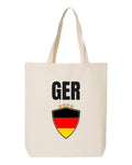 Germany Soccer Tote Bag 2026 — National Crest Badge | NYC Factory