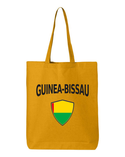 Guinea-Bissau Soccer Tote Bag — Arched National Crest | NYC Factory