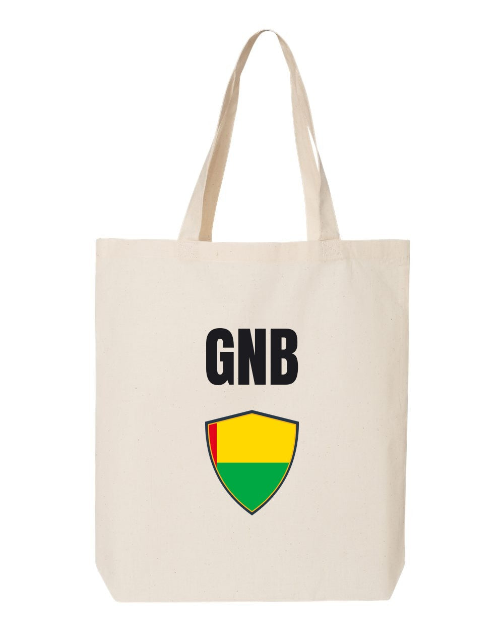 Guinea-Bissau Soccer Tote Bag — National Crest Badge | NYC Factory