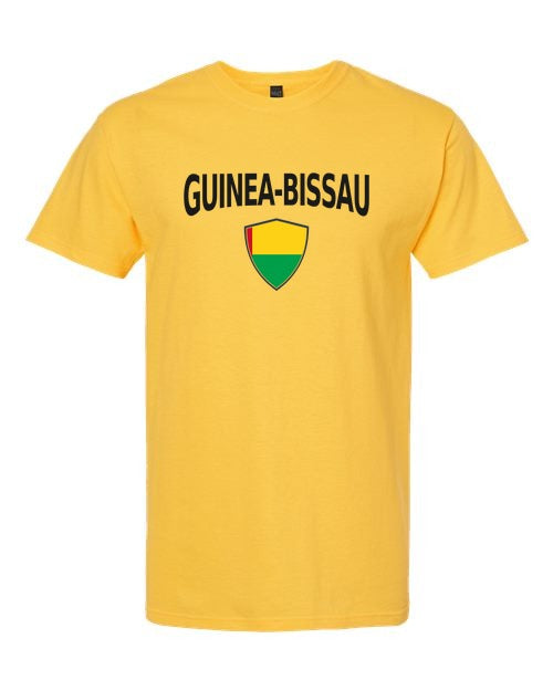 Guinea-Bissau Arched Crest Soccer Tee — NYC Factory