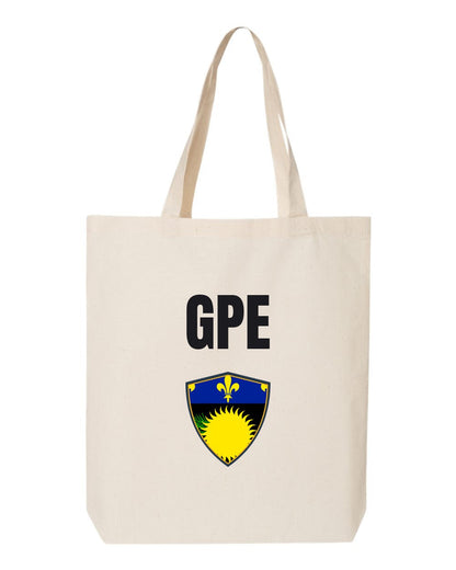Guadeloupe Soccer Tote Bag — National Crest Badge | NYC Factory