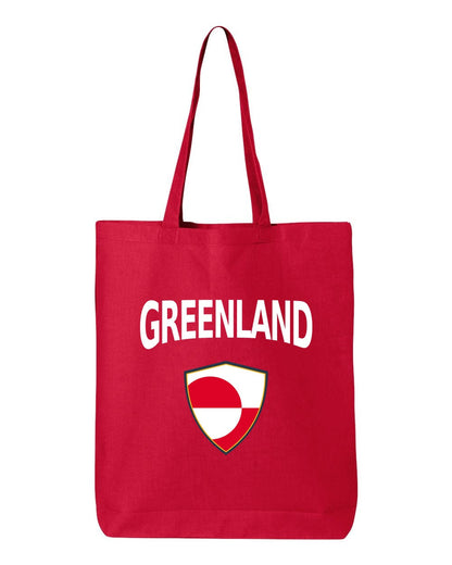 Greenland Soccer Tote Bag — Arched National Crest | NYC Factory