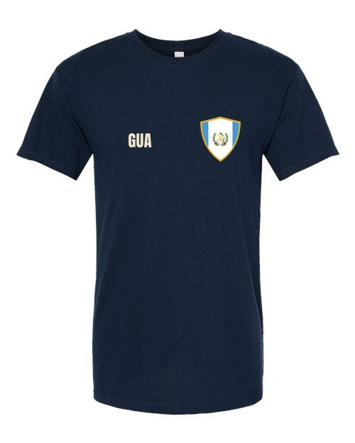 Guatemala Soccer Tee — Retro National Crest | NYC Factory