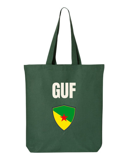 French Guiana Soccer Tote Bag — National Crest Badge | NYC Factory