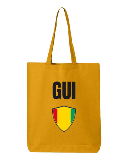 Guinea Soccer Tote Bag — National Crest Badge | NYC Factory