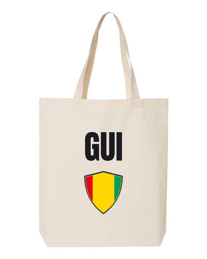 Guinea Soccer Tote Bag — National Crest Badge | NYC Factory
