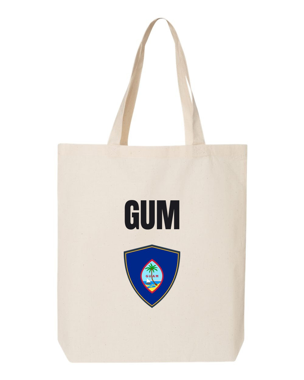Guam Soccer Tote Bag — National Crest Badge | NYC Factory