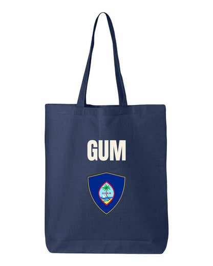 Guam Soccer Tote Bag — National Crest Badge | NYC Factory