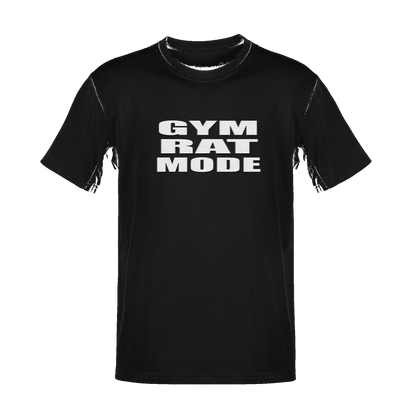 Unisex Gym Rat Mode Soft Cotton Tee - NYC Factory