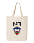 Haiti Soccer Tote Bag 2026 — Arched National Crest | NYC Factory