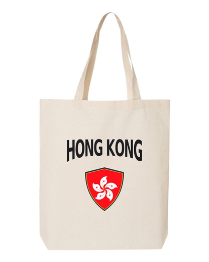 Hong Kong Soccer Tote Bag — Arched National Crest | NYC Factory