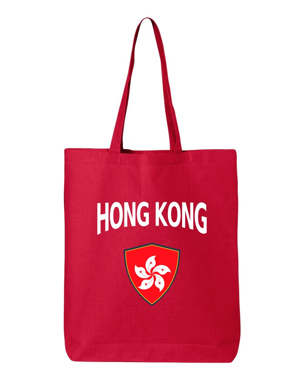 Hong Kong Soccer Tote Bag — Arched National Crest | NYC Factory