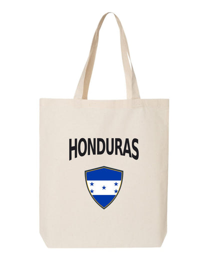 Honduras Soccer Tote Bag — Arched National Crest | NYC Factory