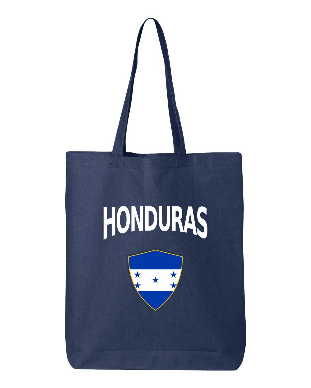 Honduras Soccer Tote Bag — Arched National Crest | NYC Factory