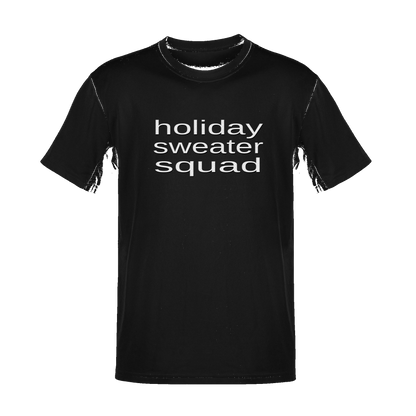 Unisex Holiday Sweater Squad Soft Cotton Tee