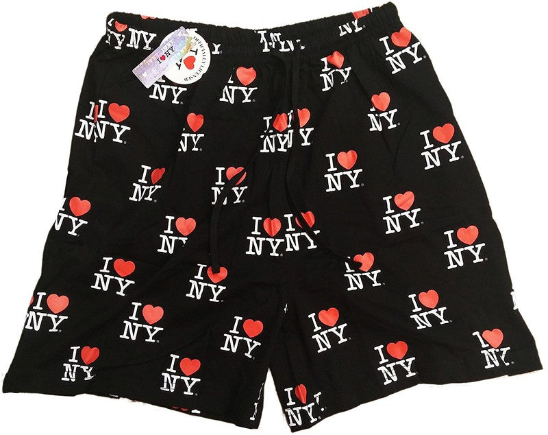 I Love NY Boxer (Adult Unisex, Black)