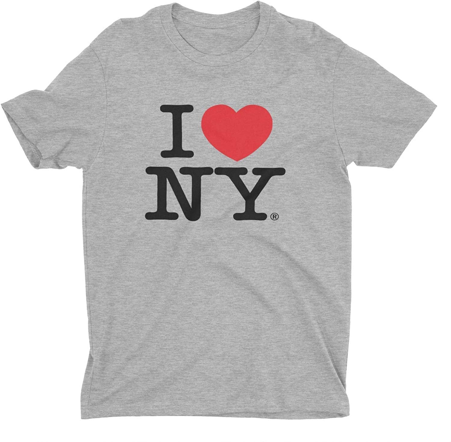 I Love NY Retro Vintage Tee Heather Gray