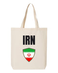 Iran Soccer Tote Bag 2026 — National Crest Badge | NYC Factory