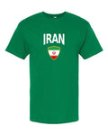 Iran 2026 Soccer Arched Crest Plain Tee -- NYC Factory