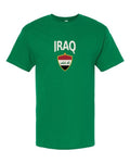 Iraq 2026 Soccer Arched Crest Plain Tee -- NYC Factory