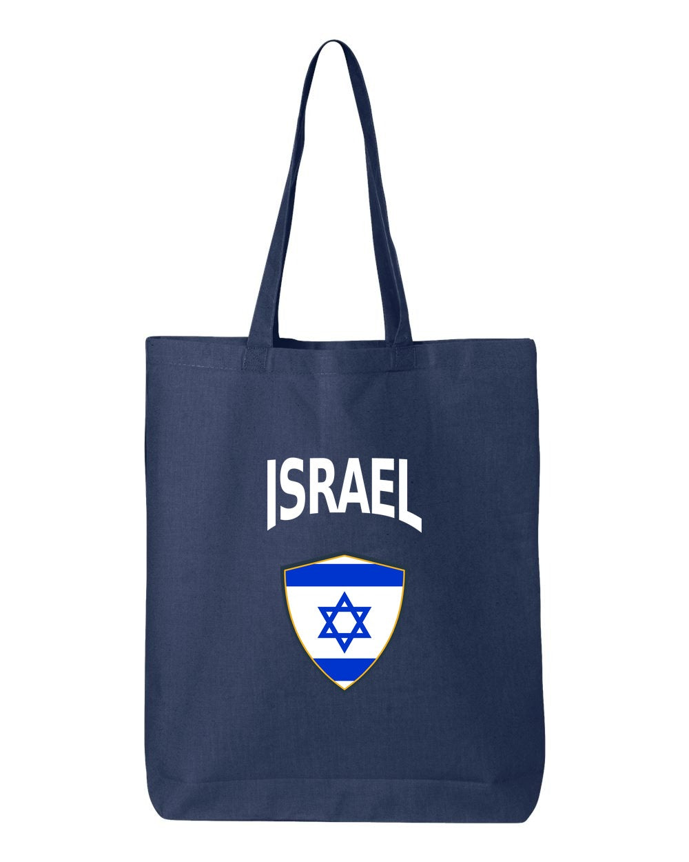 Israel Soccer Tote Bag — Arched National Crest | NYC Factory