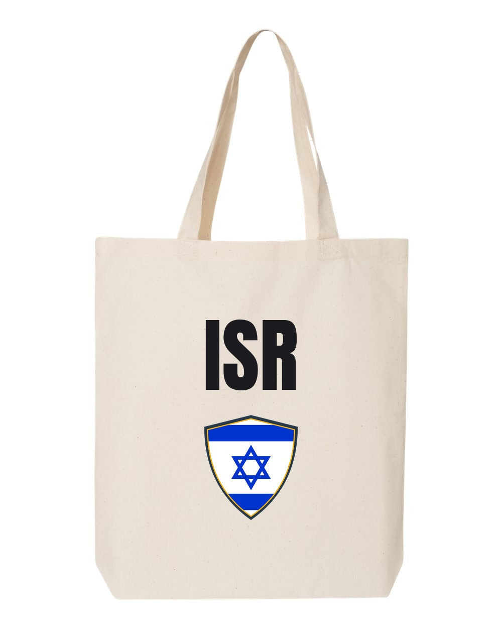 Israel Soccer Tote Bag — National Crest Badge | NYC Factory