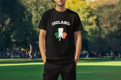 Ireland Flag Retro Design Custom T-Shirt