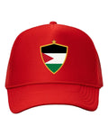 Jordan Soccer Trucker Cap 2026 — Retro National Crest | NYC Factory