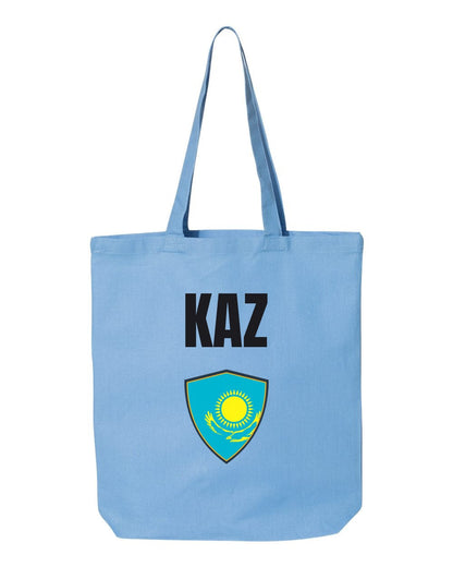 Kazakhstan Soccer Tote Bag — National Crest Badge | NYC Factory